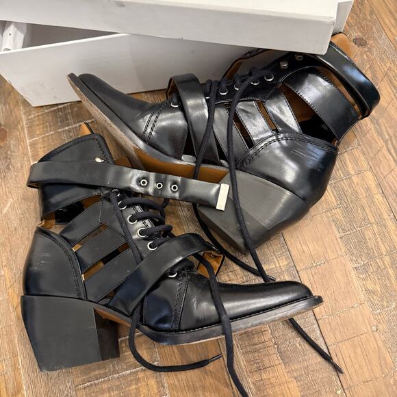 Chloe black boots with box size 40 - Picture 2 of 10